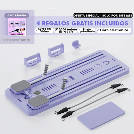 Tabla Pilates + Curso en video + guía PDF