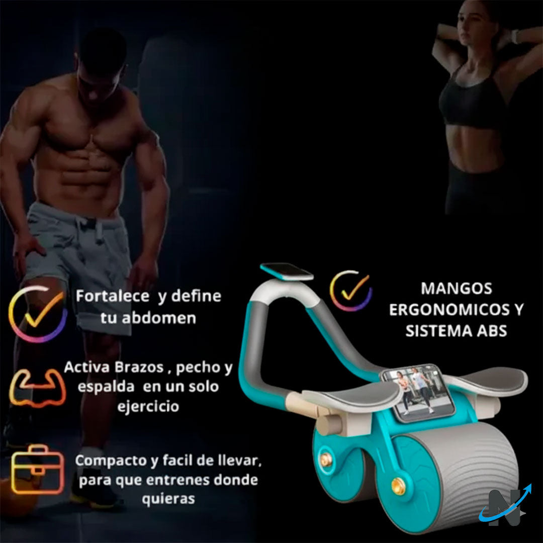 Rueda Abdominal Con Temporizador